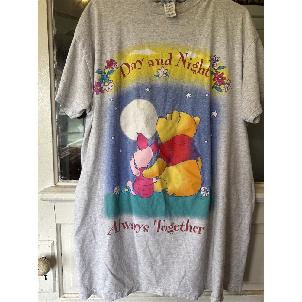 Winnie The Pooh Vintage Shirt Disney Pooh Brand One Size Fits Most Like 2XL